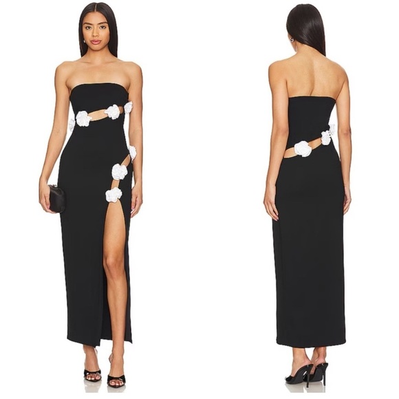 NBD Alden Maxi Dress in Black New with Tags!